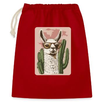 lama - Gift Bag 40 x 50 cm - red - Front