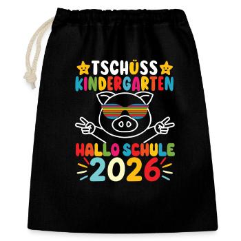 Bye bye kindergarten daycare graduates 2026 - Gift Bag 40 x 50 cm - black - Front