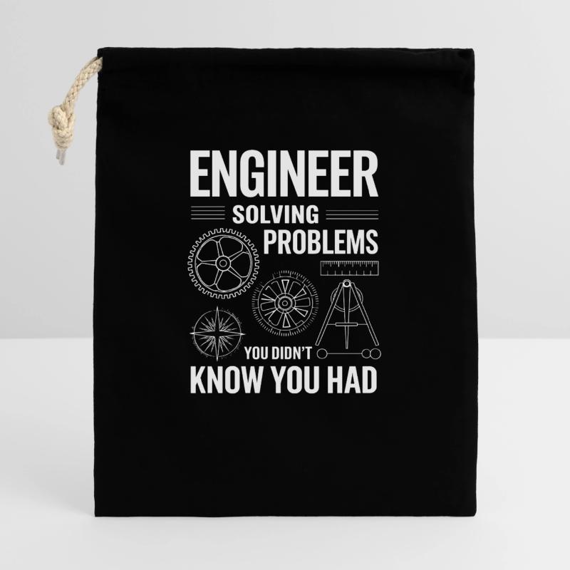 Engineer Engineer Solving Problems You Didn't Gift Bag 40 x 50 cm