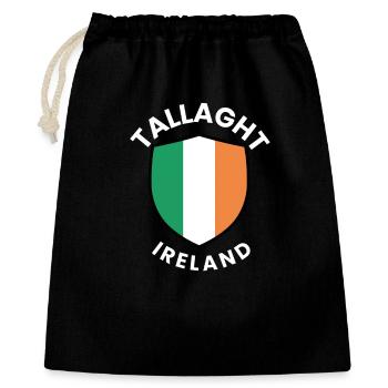 Tallaght Shield Ireland Flag - Gift Bag 40 x 50 cm - black - Front