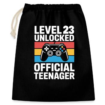 Niveau 23 Adolescent Officiel - Sac cadeau 40 x 50 cm - noir - Devant