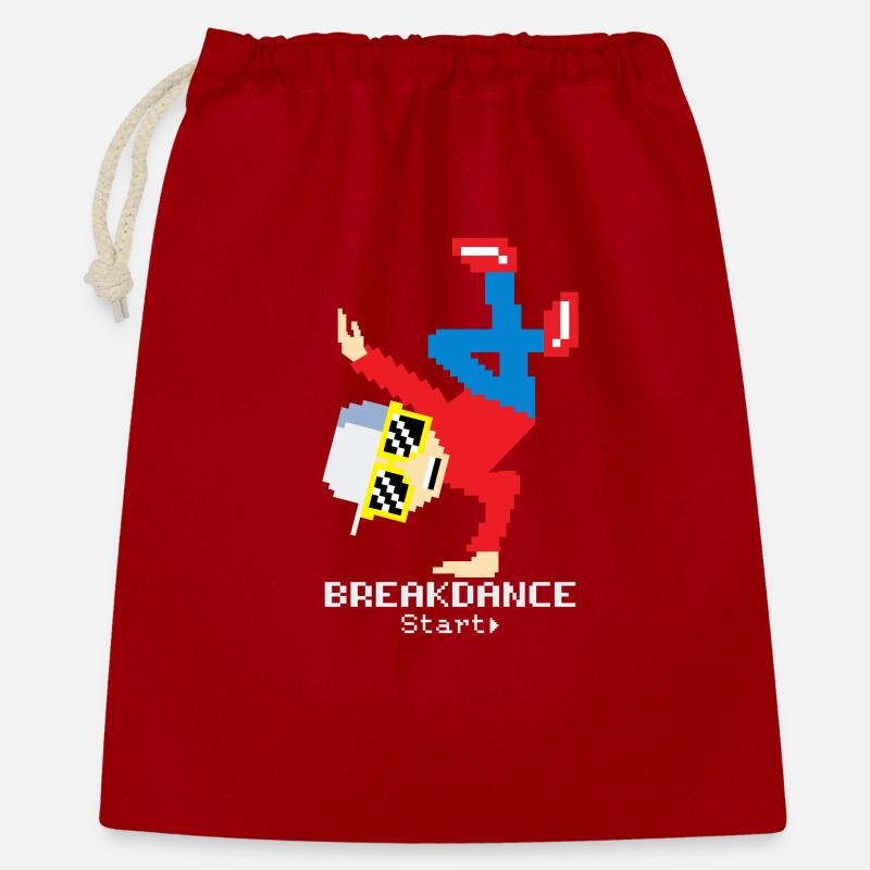 Breakdance B-Boy - Gift Bag 40 x 50 cm - red