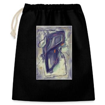 Saturnalia - Sac cadeau 40 x 50 cm - noir - Devant