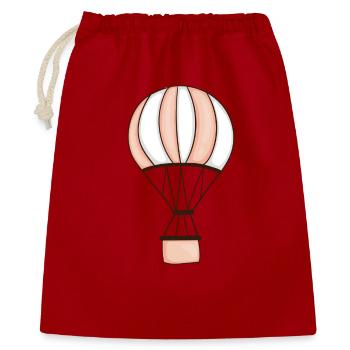 Hot Air Balloon - Gift Bag 40 x 50 cm - red - Front