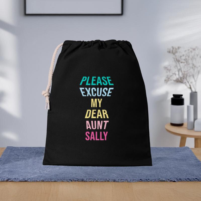 Math Math Teacher Saying Math Teacher Funny Gift Bag 40 x 50 cm