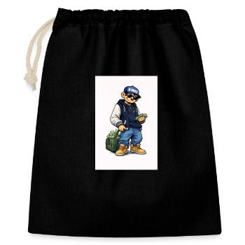 Kingz Monkey Hustler - Gift Bag 40 x 50 cm - black - Front