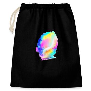 Shell - Gift Bag 40 x 50 cm - black - Front