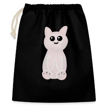 Pink Kitten Kawaii - Gift Bag 40 x 50 cm - black - Front