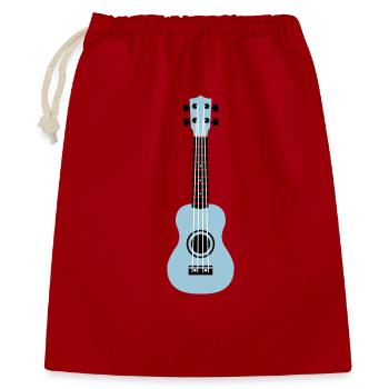 ukulele - Gift Bag 40 x 50 cm - red - Front