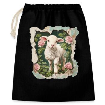 Lamb Vintage - Gift Bag 40 x 50 cm - black - Front