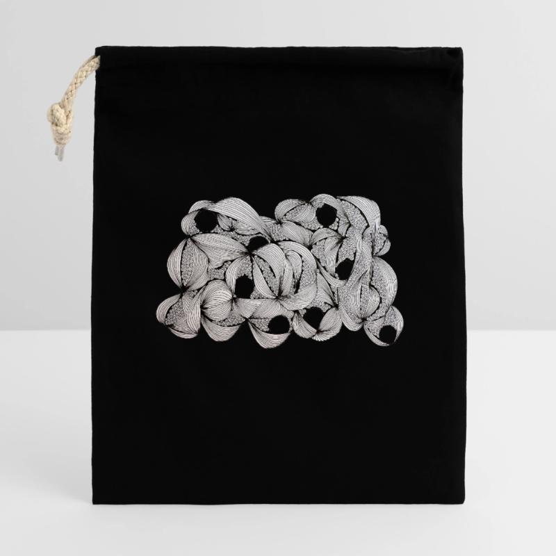 Lined Leaf Weave Pattern Gift Bag 40 x 50 cm