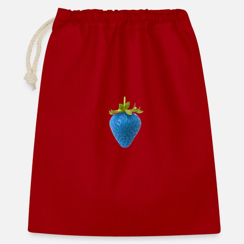 Blue Strawberry - Gift Bag 40 x 50 cm - red