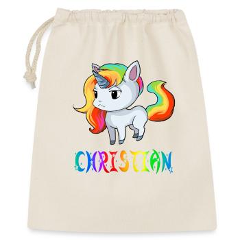 Christian unicorn - Gift Bag 40 x 50 cm - nature - Front