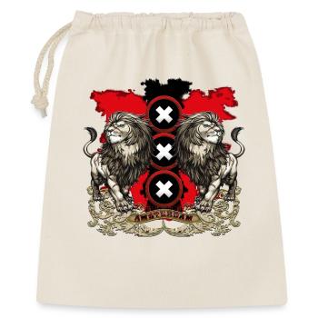 Amsterdam coat of arms 2018 white - Gift Bag 40 x 50 cm - nature - Front