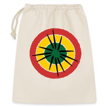 Reggae - Geschenkbeutel aus Baumwolle (40 x 50 cm) - Natur - Vorne