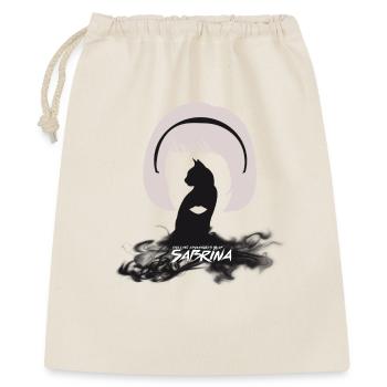 Kühle Abenteuer von Sabrina - Geschenkbeutel aus Baumwolle (40 x 50 cm) - Natur - Vorne
