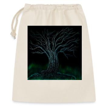 Binaer Benär Baum - Geschenkbeutel aus Baumwolle (40 x 50 cm) - Natur - Vorne