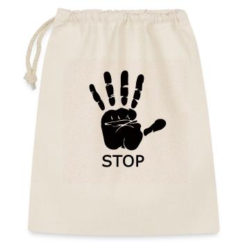 stop - Gift Bag 40 x 50 cm - nature - Front