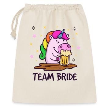 Soirée enterrement de vie de jeune fille - Sac cadeau 40 x 50 cm - nature - Devant