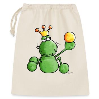 Funny Frog King - Frogs - Amphibian - Gift Bag 40 x 50 cm - nature - Front