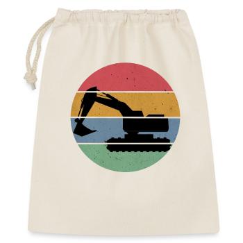 excavator - Gift Bag 40 x 50 cm - nature - Front