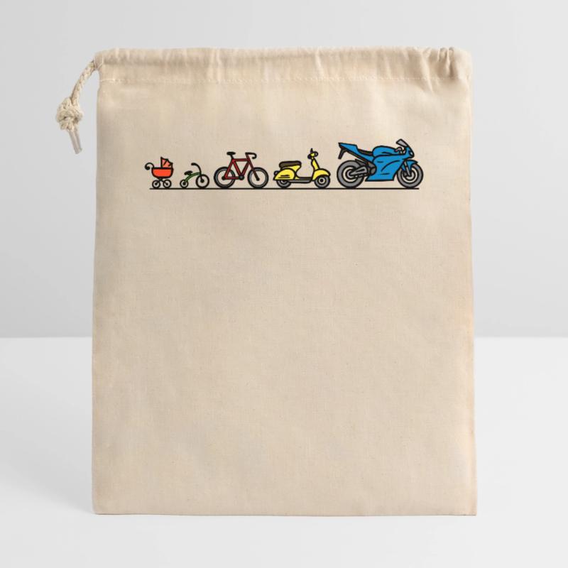 Motorcycle motorbikes evolution development bikers Gift Bag 40 x 50 cm