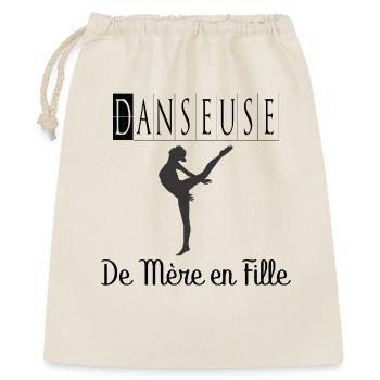 Danseuse de Mère en Fille Danse - Sac cadeau 40 x 50 cm - nature - Devant