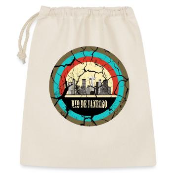 Cercle vintage de Rio de Janeiro - Sac cadeau 40 x 50 cm - nature - Devant