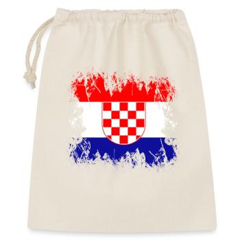 Croatie Hrvatska Croatie - Sac cadeau 40 x 50 cm - nature - Devant