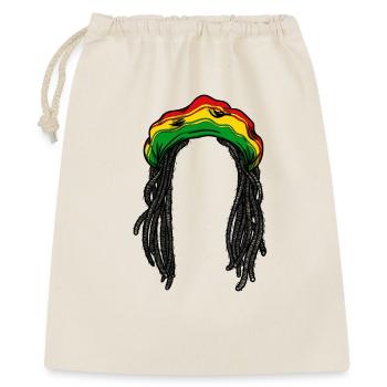 Rasta Rastafarian Reggae Jamaica Chilling Hair Jah - Sac cadeau 40 x 50 cm - nature - Devant