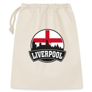 Liverpool Angleterre Skyline Travel Souvenir British - Sac cadeau 40 x 50 cm - nature - Devant