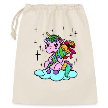 Unicorn School Bag School Start School Start School - Gift Bag 40 x 50 cm - nature - Front