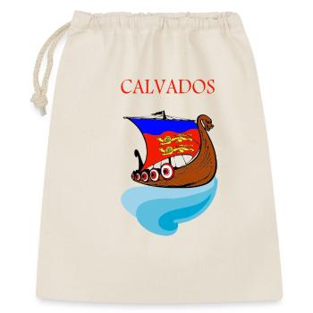 Calvados - Geschenkbeutel aus Baumwolle (40 x 50 cm) - Natur - Vorne