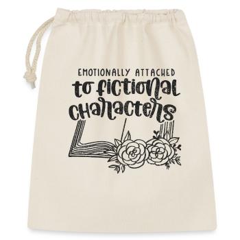 Book Books Bookworm Bookworm Author Gift - Gift Bag 40 x 50 cm - nature - Front