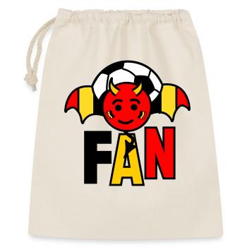Red devil belgium football - Gift Bag 40 x 50 cm - nature - Front