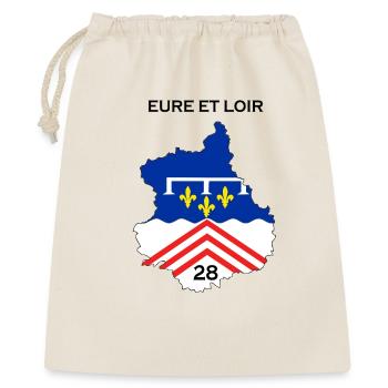 Eure et loir - Sac cadeau 40 x 50 cm - nature - Devant