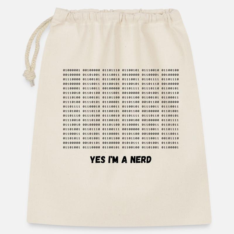 I'm a nerd - Gift Bag 40 x 50 cm - nature