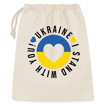 Ukraine! I Stand with You - Gift Bag 40 x 50 cm - nature - Front
