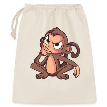 Clever Monkey - Gift Bag 40 x 50 cm - nature - Front