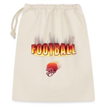 design football - Sac cadeau 40 x 50 cm - nature - Devant