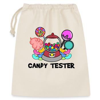 Candy Sweets Statement Dessert Snacking - Sac cadeau 40 x 50 cm - nature - Devant