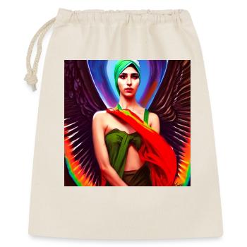 Hijab Femme Angel Wings Art - Sac cadeau 40 x 50 cm - nature - Devant