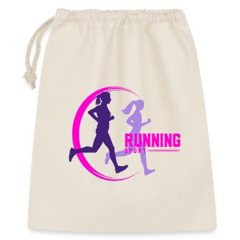 Running - Gift Bag 40 x 50 cm - nature - Front