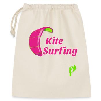 Kite surfing - Gift Bag 40 x 50 cm - nature - Front