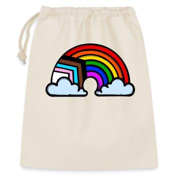 Lgbt Homo Rainbow Equality Relationship - Gift Bag 40 x 50 cm - nature - Front