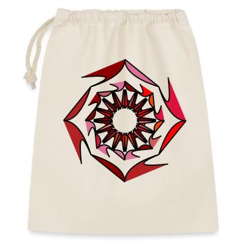 Ring of Fire [unique design from FishPressInk] - Gift Bag 40 x 50 cm - nature - Front