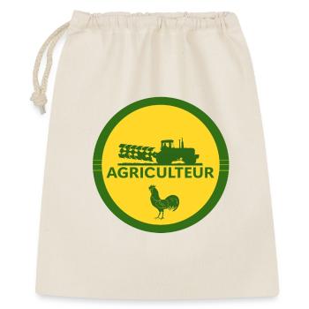 Bauer - Geschenkbeutel aus Baumwolle (40 x 50 cm) - Natur - Vorne