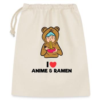 Pop Culture Heart Manga Anime Statement Cosplay - Sac cadeau 40 x 50 cm - nature - Devant