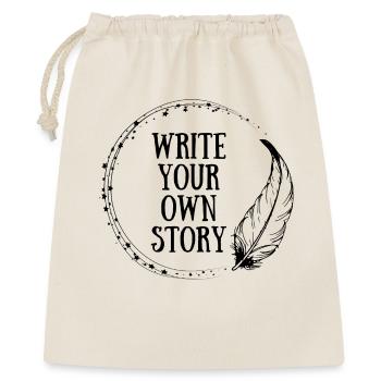 write your own story - Gift Bag 40 x 50 cm - nature - Front