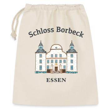 Essen, emblématique château de Borbeck, région de la Ruhr - Sac cadeau 40 x 50 cm - nature - Devant